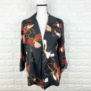 Like New 14th Union Floral Open Jacket